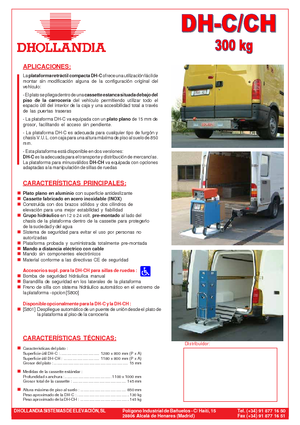 Sponde di carico Dhollandia DH-CH