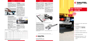 Sponde di carico DAUTEL DS 3000 VA