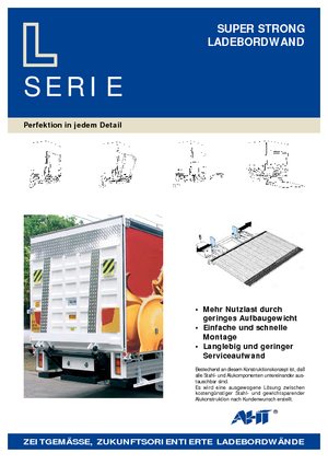 Sponde di carico AHT L 750 ST/AL