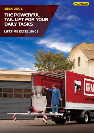 Sponde di carico MBB Palfinger MBB C 2500 L