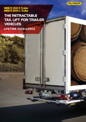 Sponde di carico MBB Palfinger MBB R 2000 L TRAILER