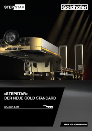 Semirimorchio a pianale ribassato Goldhofer STEPSTAR