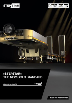 Semirimorchio a pianale ribassato Goldhofer STEPSTAR