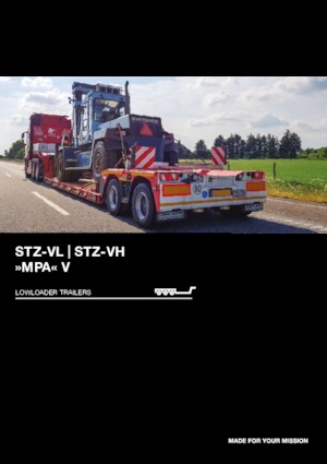 Semirimorchio a pianale ribassato Goldhofer STZ-VL