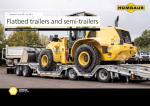 Rimorchio ribassato Humbaur HTD 509525-5A