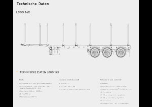Rimorchio ribassato Doll LOGO 14