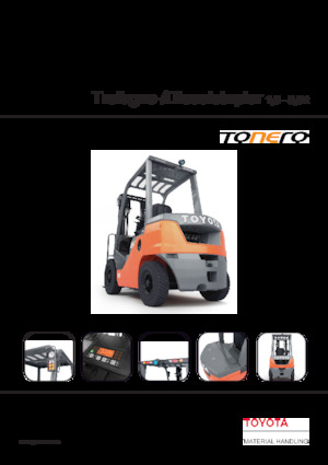 Carrelli elevatori frontali a gas Toyota 02-8 FGF 18