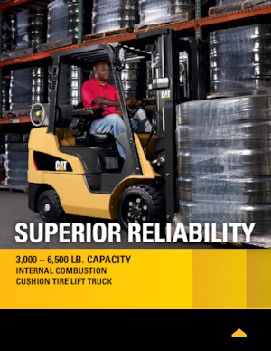 Carrelli elevatori frontali a gas Caterpillar 2C6000