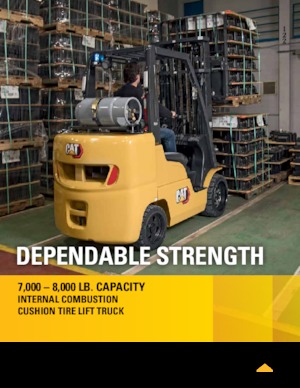 Carrelli elevatori frontali a gas Caterpillar 2C8000