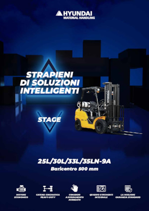 Carrelli elevatori frontali a gas Hyundai 33L-9A