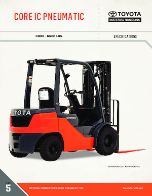 Carrelli elevatori frontali a gas Toyota 50-8FGU25