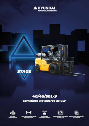Carrelli elevatori frontali a gas Hyundai 40L-9