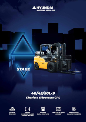 Carrelli elevatori frontali a gas Hyundai 40L-9