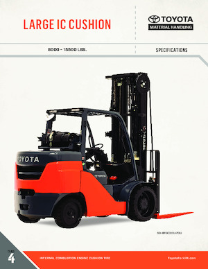 Carrelli elevatori frontali a gas Toyota 50-8FGC70U