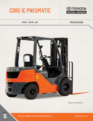 Carrelli elevatori frontali a gas Toyota 8FGU15