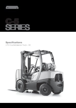 Carrelli elevatori frontali a gas Crown C-5 1050-2.0