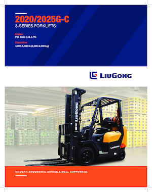 Carrelli elevatori frontali a gas Liugong CLG2020G-C 
