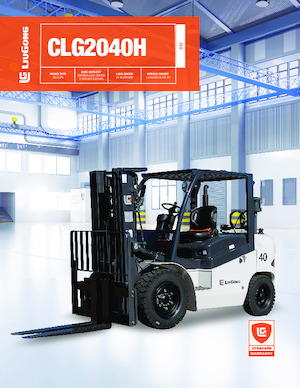 Carrelli elevatori frontali a gas Liugong CLG2040H/L LPG