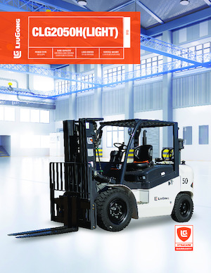 Carrelli elevatori frontali a gas Liugong CLG2050H/L LPG
