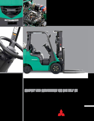 Carrelli elevatori frontali a gas Mitsubishi FGC20CN