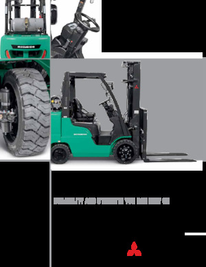 Carrelli elevatori frontali a gas Mitsubishi FGC35CN