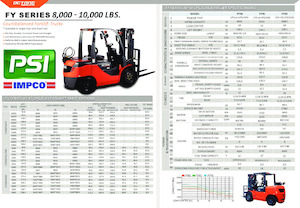 Carrelli elevatori frontali a gas OCTANE FY50