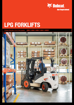 Carrelli elevatori frontali a gas Bobcat G33E-7