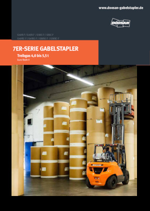 Carrelli elevatori frontali a gas Doosan G40SC-7