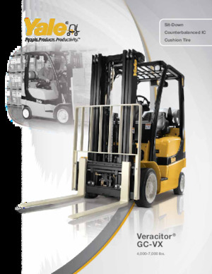 Carrelli elevatori frontali a gas Yale GC055VX