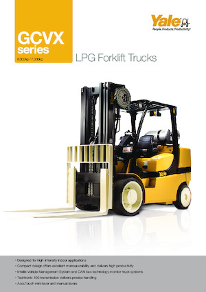 Carrelli elevatori frontali a gas Yale GLC60VX Value