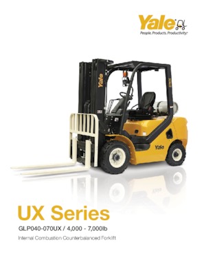 Carrelli elevatori frontali a gas Yale GLP050UX