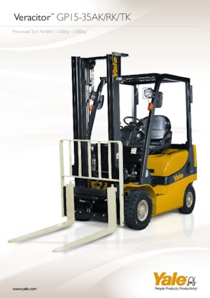 Carrelli elevatori frontali a gas Yale GLP25TK