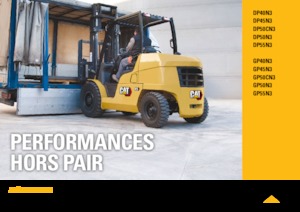 Carrelli elevatori frontali a gas Caterpillar GP50N3