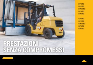 Carrelli elevatori frontali a gas Caterpillar GP50N3