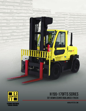 Carrelli elevatori frontali a gas Hyster H170FTS