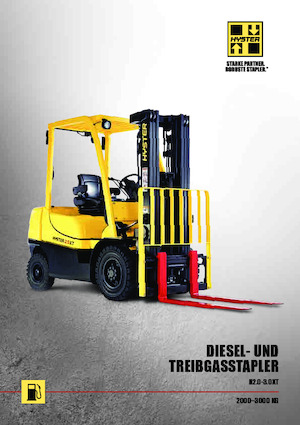 Carrelli elevatori frontali a gas Hyster H2.5XT