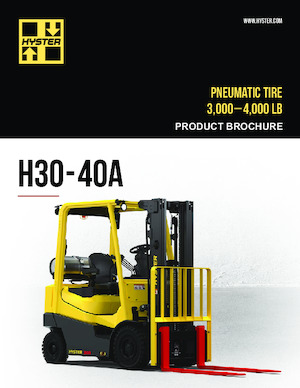 Carrelli elevatori frontali a gas Hyster H35A