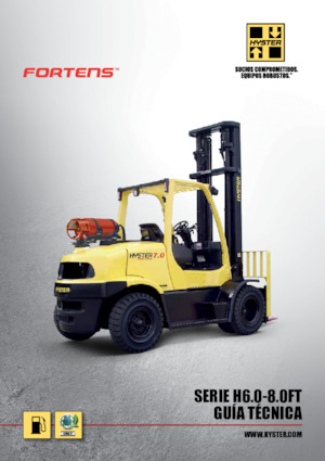 Carrelli elevatori frontali a gas Hyster H8.0FTS