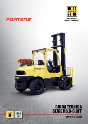 Carrelli elevatori frontali a gas Hyster H8.0FTS