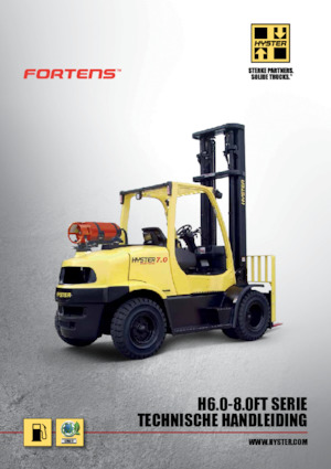 Carrelli elevatori frontali a gas Hyster H8.0FTS