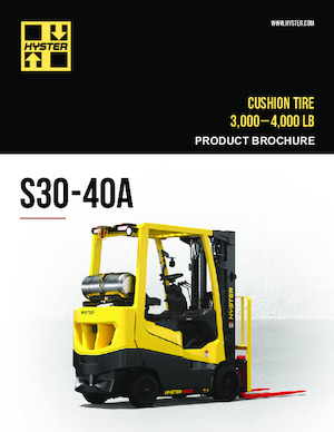 Carrelli elevatori frontali a gas Hyster S30A