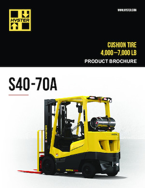 Carrelli elevatori frontali a gas Hyster S60A