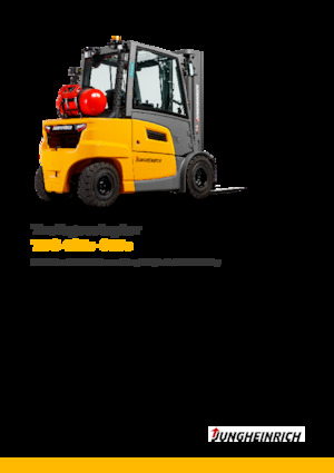 Carrelli elevatori frontali a gas Jungheinrich TFG S35s 