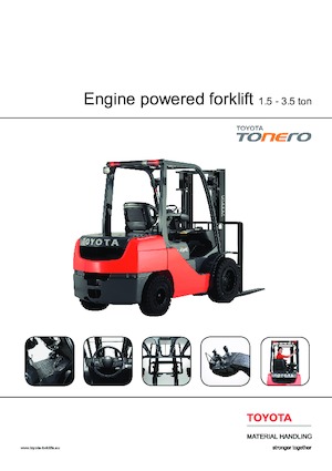 Carrelli elevatori frontali a gas Toyota 02-8 FGKF 20 
