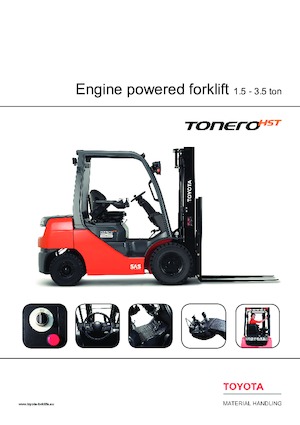 Carrelli elevatori frontali a gas Toyota 06-8 FGJ 35F 