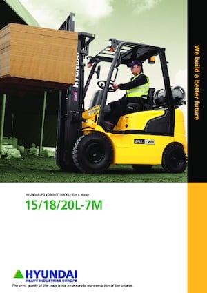 Carrelli elevatori frontali a gas Hyundai 18L-7M