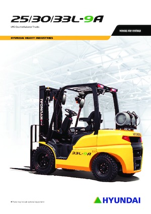 Carrelli elevatori frontali a gas Hyundai 33L-9A