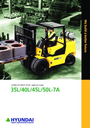 Carrelli elevatori frontali a gas Hyundai 40L-7 A