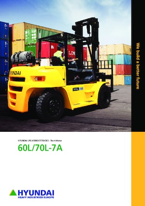 Carrelli elevatori frontali a gas Hyundai 70L-7A