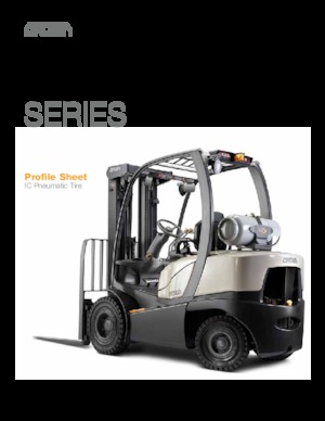 Carrelli elevatori frontali a gas Crown C5 1050-65